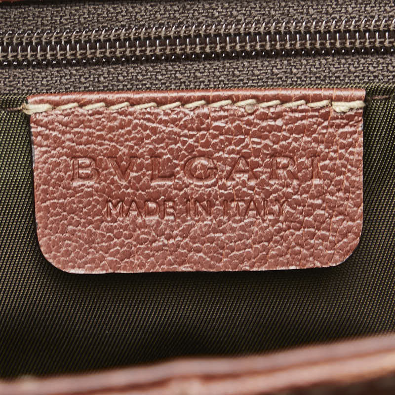 ブルガリ ベッキーバッグ ハンドバッグ ショルダーバッグ 2WAY ブラウン レザー レディース BVLGARI 【中古】