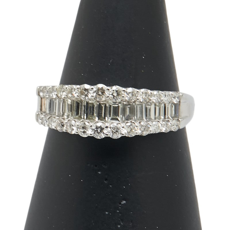 Pt900 プラチナ ダイヤ1.00ct リング 指輪 レディース 13号 【中古】
