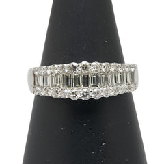 Pt900 プラチナ ダイヤ1.00ct リング 指輪 レディース 13号 【中古】