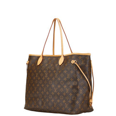ルイ ヴィトン モノグラム ネヴァーフルGM トートバッグ ショルダーバッグ M40157 ブラウン PVC レザー レディース LOUIS VUITTON 【中古】