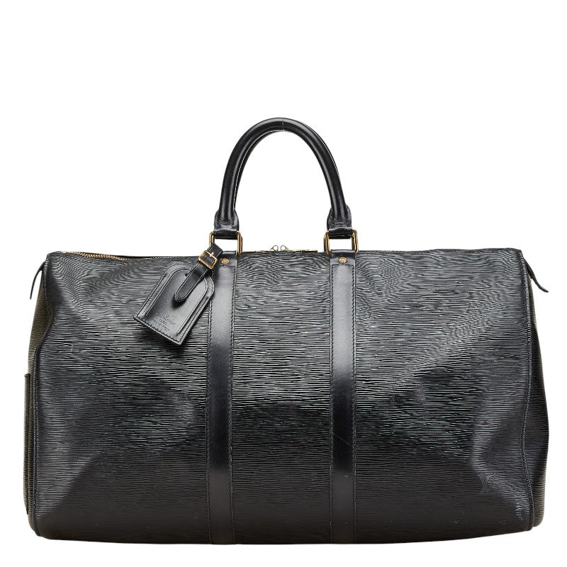 ルイ ヴィトン エピ キーポル ボストンバッグ トラベルバッグ M42962 ノワール ブラック レザー レディース LOUIS VUITTON 【中古】