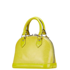 ルイ ヴィトン エピ アルマBB ハンドバッグ ショルダーバッグ 2WAY M40981 ピスタッシュ イエロー レザー レディース LOUIS VUITTON 【中古】