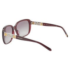 ティファニー ラインストーン サングラス TF4120-B-F ブラウン プラスチック レディース TIFFANY&Co. 【中古】