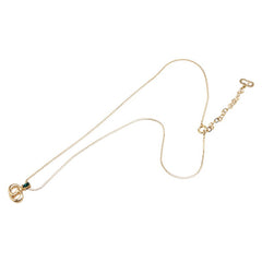 ディオール CDロゴ ネックレス ゴールド メッキ レディース Dior 【中古】
