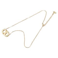ディオール CDロゴ ネックレス ゴールド メッキ レディース Dior 【中古】