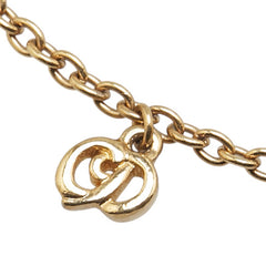 ディオール ロゴ ブレスレット ゴールド メッキ レディース Dior 【中古】