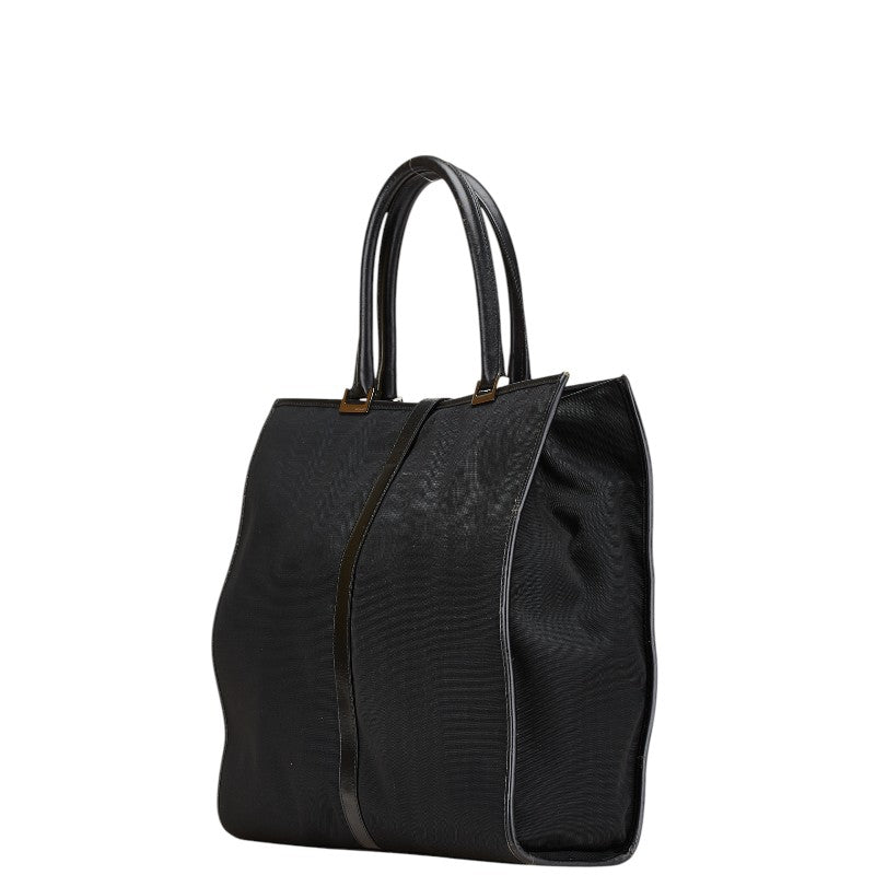 グッチ ジャッキーライン トートバッグ 002 1064 3444 ブラック キャンバス レザー レディース GUCCI 【中古】