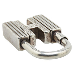 エルメス カデナ トゥ アレグ Hモチーフ チャーム SV925 シルバー レディース HERMES 【中古】