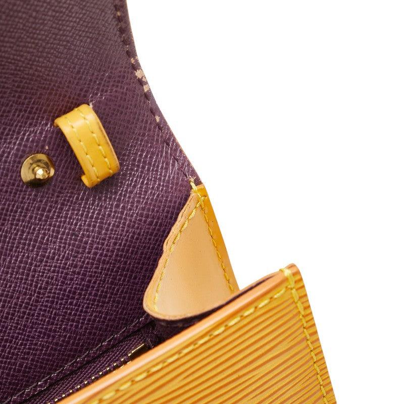 ルイ ヴィトン エピ アルシュ クラッチバッグ ショルダーバッグ M52579 タッシリイエロー レザー レディース LOUIS VUITTON 【中古】
