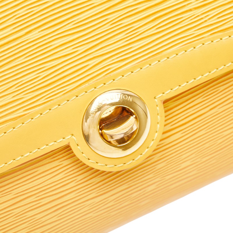 ルイ ヴィトン エピ アルシュ クラッチバッグ ショルダーバッグ M52579 タッシリイエロー レザー レディース LOUIS VUITTON 【中古】