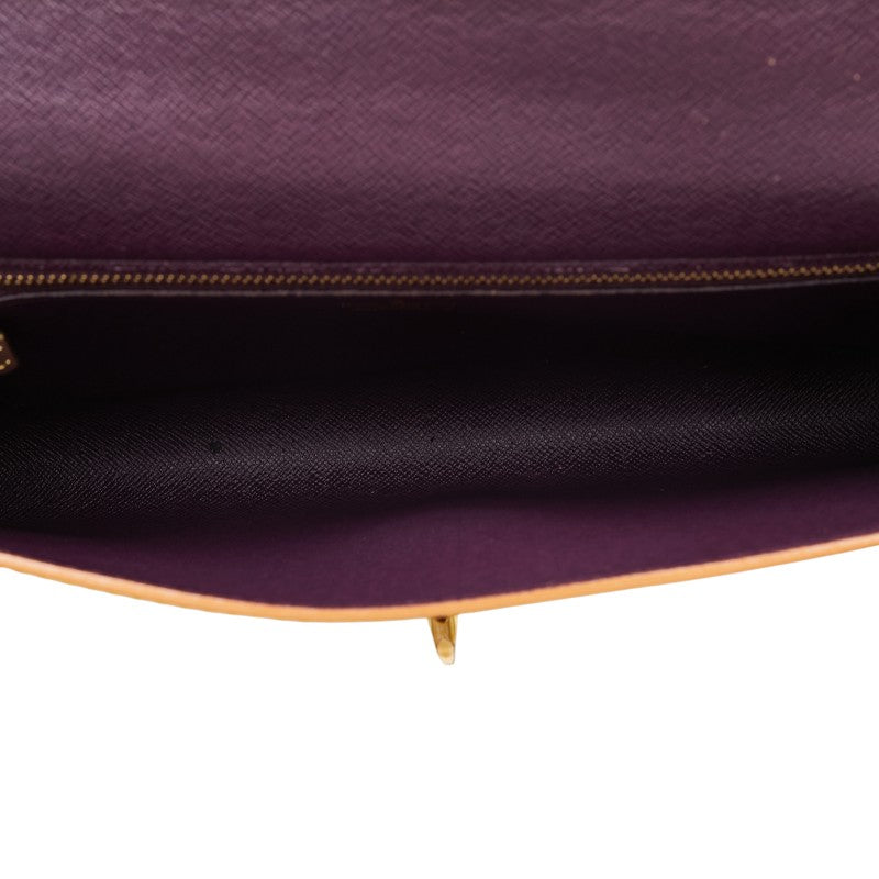 ルイ ヴィトン エピ アルシュ クラッチバッグ ショルダーバッグ M52579 タッシリイエロー レザー レディース LOUIS VUITTON 【中古】