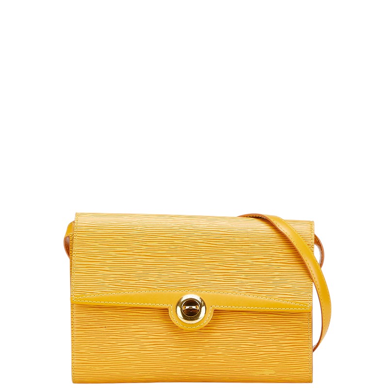 ルイ ヴィトン エピ アルシュ クラッチバッグ ショルダーバッグ M52579 タッシリイエロー レザー レディース LOUIS VUITTON 【中古】