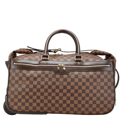 ルイ ヴィトン ダミエ エオール50 ボストンバッグ キャリーバッグ N23205 ブラウン PVC レザー レディース LOUIS VUITTON 【中古】