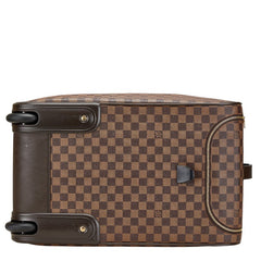 ルイ ヴィトン ダミエ エオール50 ボストンバッグ キャリーバッグ N23205 ブラウン PVC レザー レディース LOUIS VUITTON 【中古】