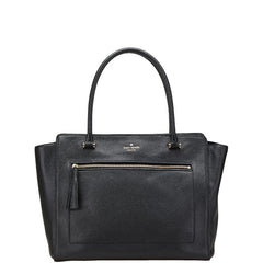 ケイトスペード チェスター ストリート トートバッグ ハンドバッグ ブラック レザー レディース Kate Spade 【中古】