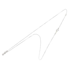 Pt900 プラチナ Pt850 プラチナ ダイヤ0.30ct 3P ダイヤ ペンダントネックレス レディース 【中古】