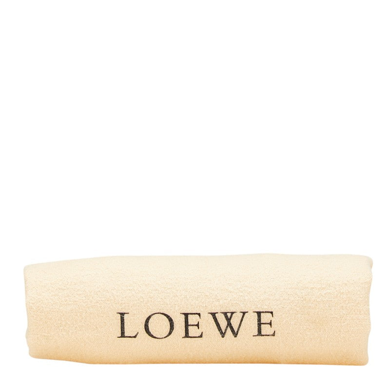 ロエベ アナグラム ハンドバッグ トートバッグ グレー レザー レディース LOEWE 【中古】