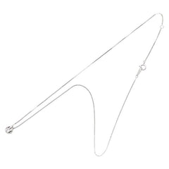 Pt900 プラチナ Pt850 プラチナ ダイヤ0.189ct ベネチアンチェーン ネックレス レディース 【中古】