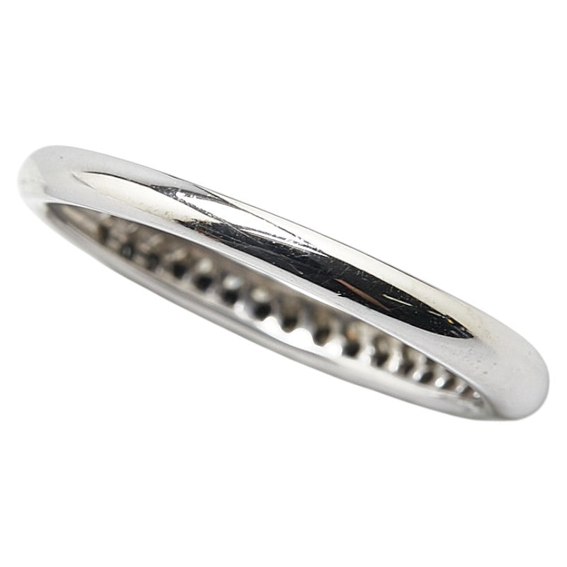 K18WG ホワイトゴールド ダイヤ0.28ct リング 指輪 レディース 12号 【中古】