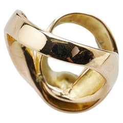 K18YG イエローゴールド 白蝶真珠12.3×14.3mm ダイヤ0.16ct リング 指輪 レディース 11.5号 【中古】