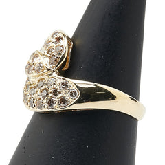 K18YG イエローゴールド ダイヤ1.00ct リング 指輪 レディース 11号 【中古】