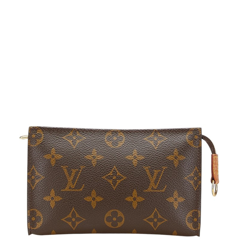 ルイ ヴィトン モノグラム プチ バケットPM 付属品ポーチ ポーチ M42238 ブラウン PVC レザー レディース LOUIS VUITTON 【中古】