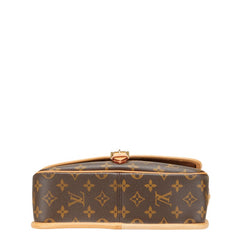 ルイ ヴィトン モノグラム ソローニュ ショルダーバッグ M42250 ブラウン PVC レザー レディース LOUIS VUITTON 【中古】