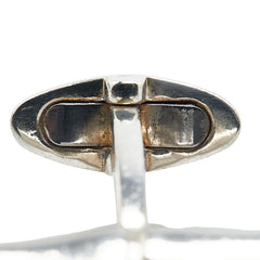 グッチ バンブー カフス カフリンクス SV925 シルバー メンズ GUCCI 【中古】