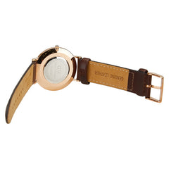 ダニエルウェリントン Classic Bristol 腕時計 DE00100039 クオーツ ホワイト文字盤 ステンレススチール レザー レディース Daniel Wellington 【中古】