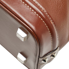 ルイ ヴィトン スハリ ロックイットPM ハンドバッグ M91889 ブラウン レザー レディース LOUIS VUITTON 【中古】