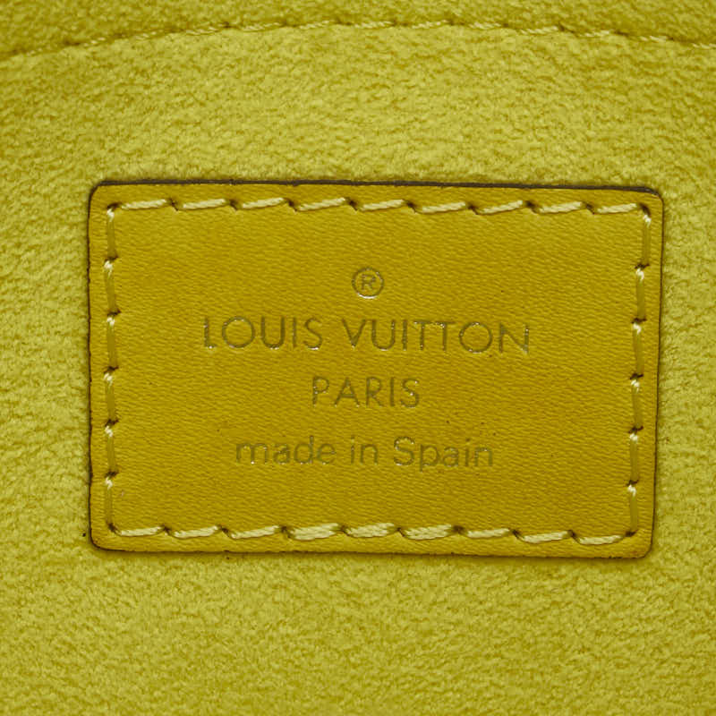 ルイ ヴィトン エピ ネヴァーフル用 付属 ポーチ ミモザ イエロー レザー レディース LOUIS VUITTON 【中古】