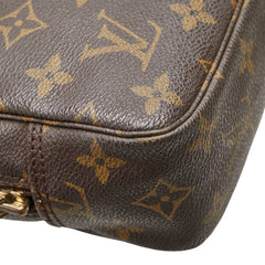 ルイ ヴィトン モノグラム トゥルース トワレット23 セカンドバッグ クラッチバッグ M47524 ブラウン PVC レディース LOUIS VUITTON 【中古】