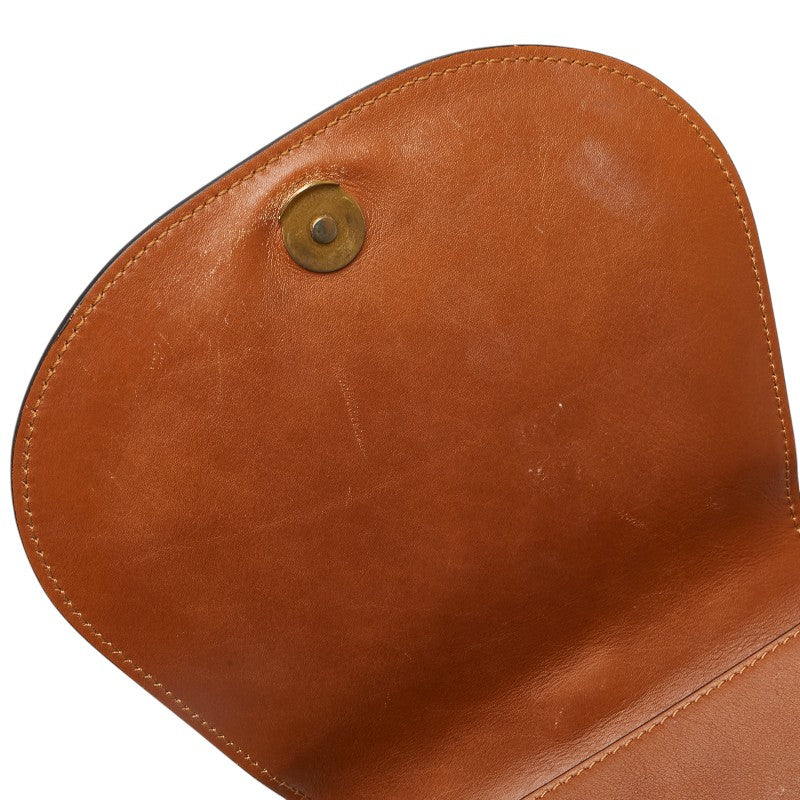 クロエ ナイル ハンドバッグ ブラウン レザー レディース Chloe 【中古】