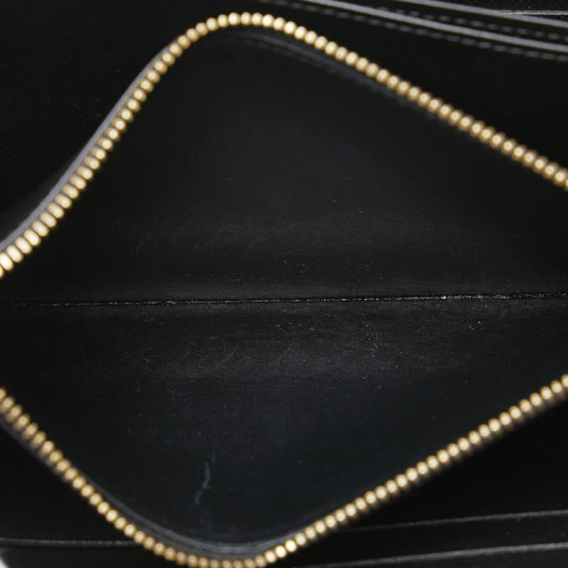 ルイ ヴィトン モノグラム ジャイアント リバース ラウンドファスナー 長財布 M69353 ブラウン PVC レザー レディース LOUIS VUITTON 【中古】