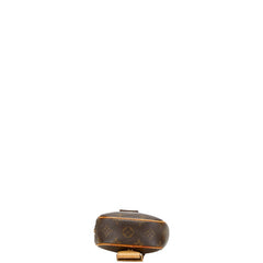 ルイ ヴィトン モノグラム ポシェットガンジュ ボディバッグ ウエストバッグ M51870 ブラウン PVC レザー メンズ LOUIS VUITTON 【中古】
