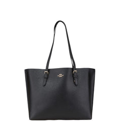 コーチ モリー トートバッグ 1671 ブラック レザー レディース COACH 【中古】