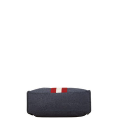バリー トートバッグ グレー マルチカラー ナイロン レザー メンズ BALLY 【中古】