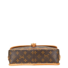 ルイ ヴィトン モノグラム ソローニュ 斜め掛け ショルダーバッグ M42250 ブラウン PVC レザー レディース LOUIS VUITTON 【中古】