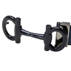 サルヴァトーレフェラガモ LIMITED EDITION ガンチーニ ベルト ブルー レザー メンズ Salvatore Ferragamo 【中古】