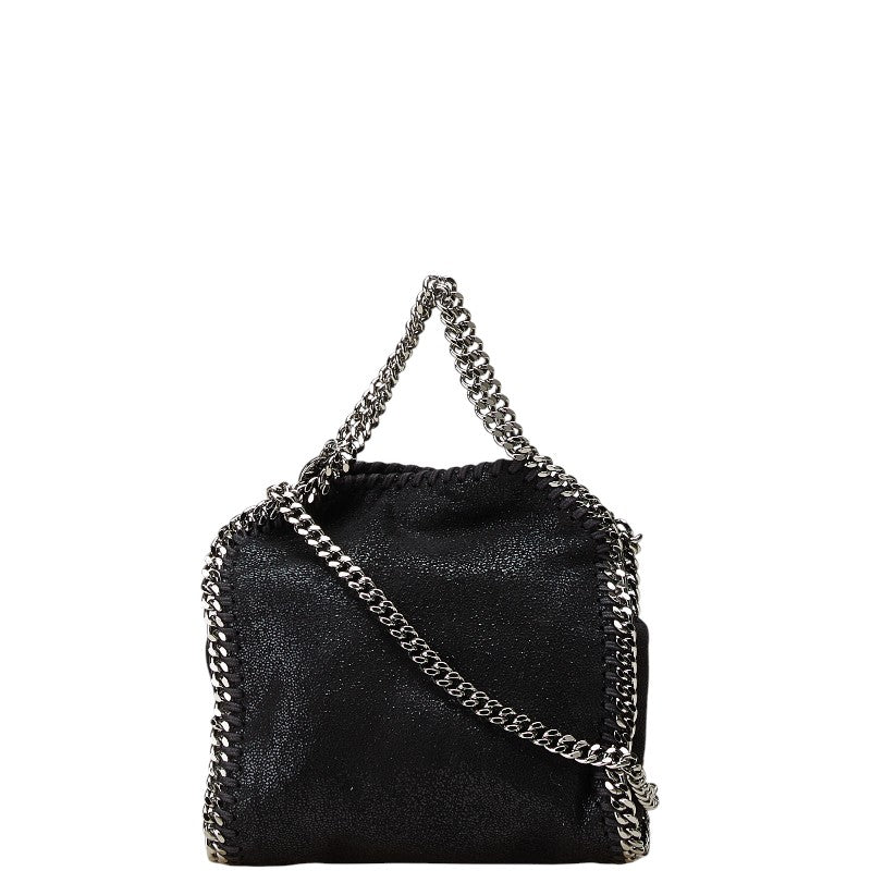 ステラマッカートニー ファラベラ チェーン ハンドバッグ ショルダーバッグ 2WAY ブラック ポリエステル レディース Stella McCartney 【中古】