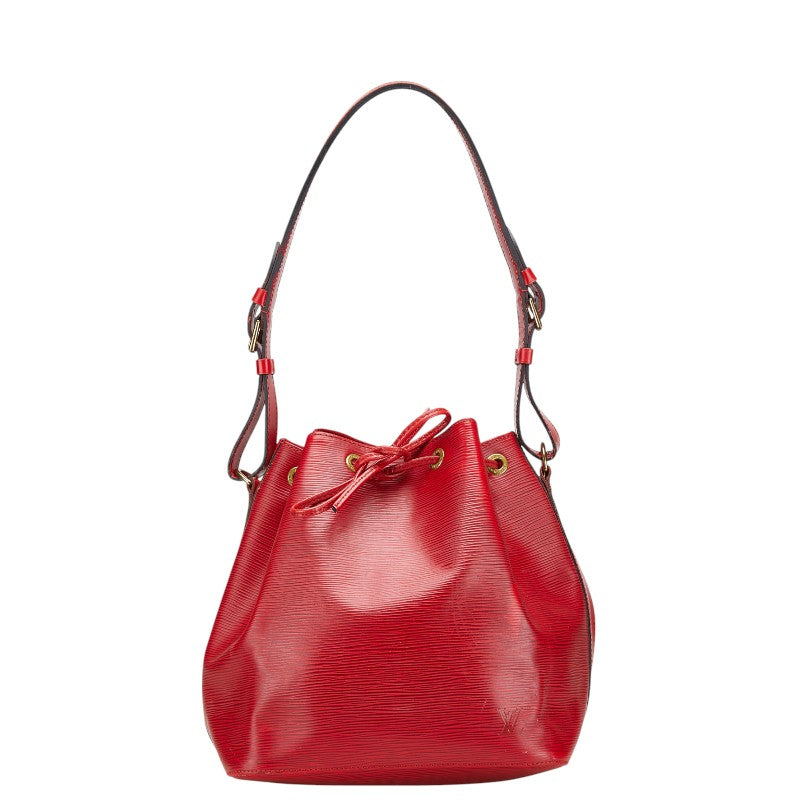 ルイ ヴィトン エピ プチノエ ショルダーバッグ M44107 カスティリアンレッド レザー レディース LOUIS VUITTON 【中古】