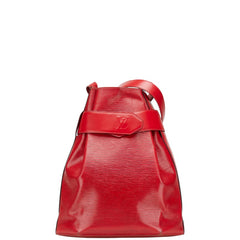ルイ ヴィトン エピ サックデポールGM ショルダーバッグ M80197 カスティリアンレッド レザー レディース LOUIS VUITTON 【中古】