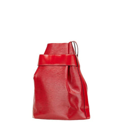 ルイ ヴィトン エピ サックデポールGM ショルダーバッグ M80197 カスティリアンレッド レザー レディース LOUIS VUITTON 【中古】