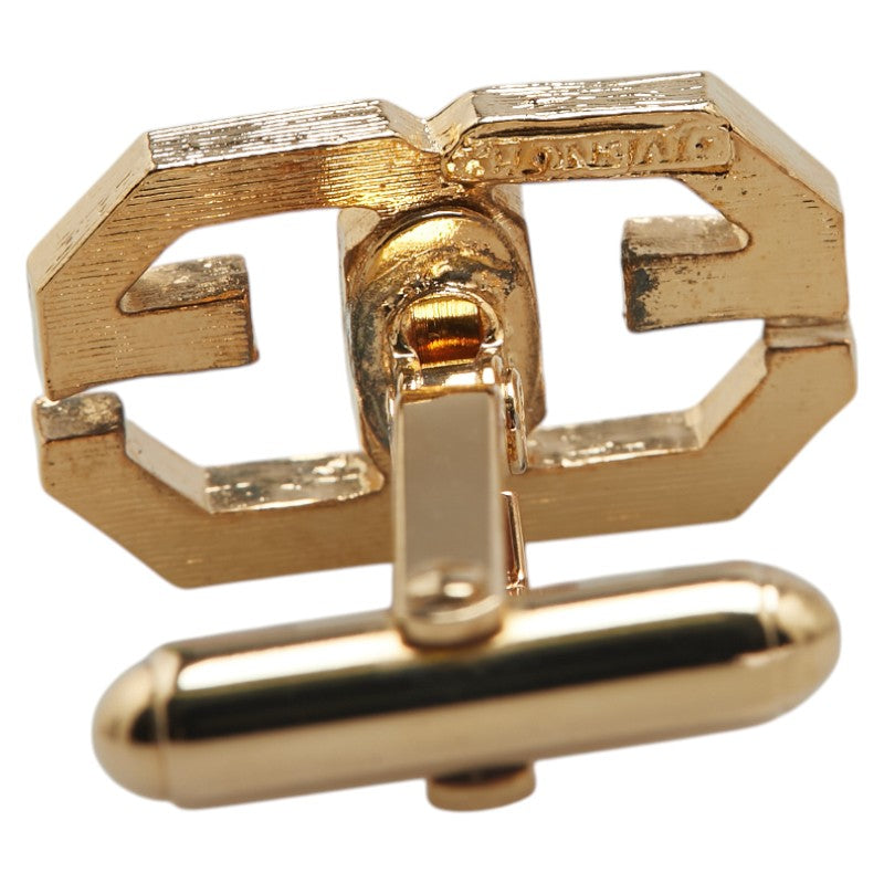 ジバンシー ロゴ カフス ネクタイピン セット ゴールド メッキ メンズ Givenchy 【中古】
