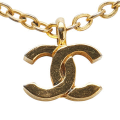 シャネル ココマーク ネックレス ゴールド メッキ レディース CHANEL 【中古】