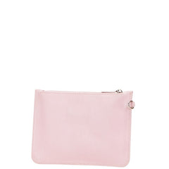 シャネル ココマーク ポーチ ピンク レザー レディース CHANEL 【中古】