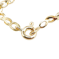 K18YG イエローゴールド ダイヤ0.14ct ブレスレット レディース 【中古】