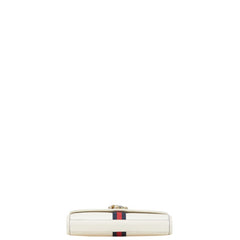 グッチ ラジャ タイガー 虎 チェーン ショルダーバッグ 2WAY 570145 ホワイト レザー レディース GUCCI 【中古】