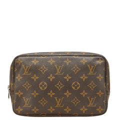 ルイ ヴィトン モノグラム トゥルース トワレット23 セカンドバッグ クラッチバッグ M47524 ブラウン PVC レディース LOUIS VUITTON 【中古】