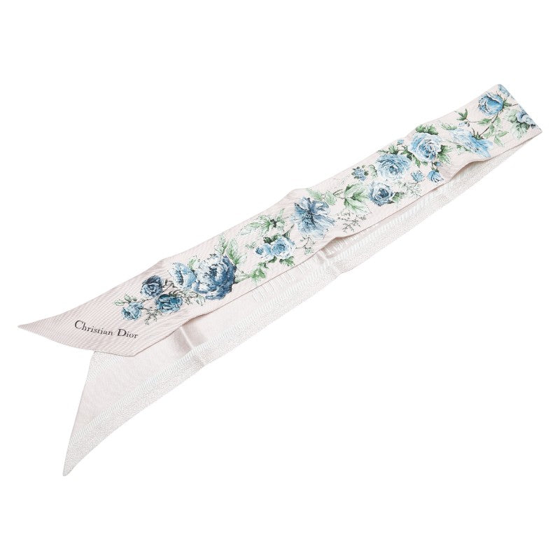 ディオール ツイリー ミッツァ スカーフ ピンク マルチカラー シルク レディース Dior 【中古】